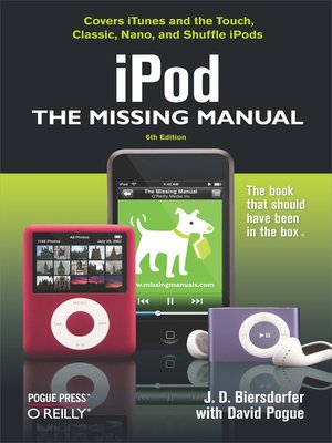 cover image of iPod:  the Missing Manual